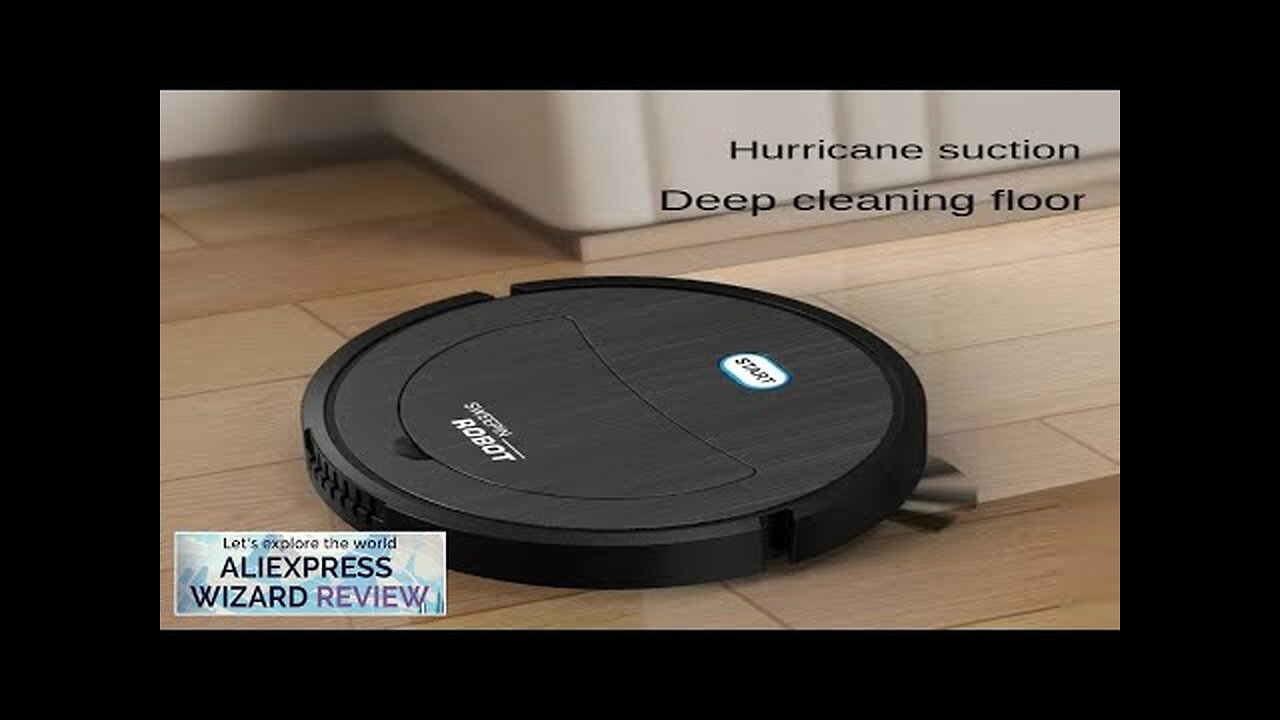 2024 New Intelligent Robot Cleaner USB Three in One Sweeping and Mopping Review