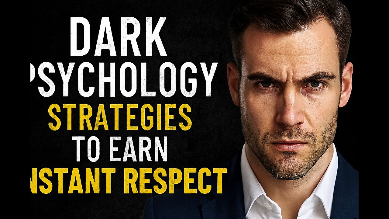 Dark Psychology Strategies to Earn Instant Respect