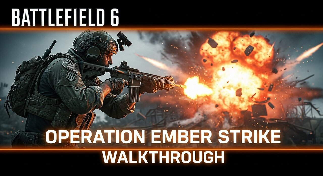 Operation Ember Strike ► Battlefield 6 Campaign No Commentary