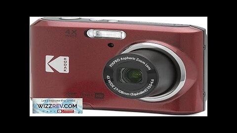 KODAK PIXPRO Friendly Zoom FZ45-RD 16MP Digital Camera with 4X Optical Zoom Review