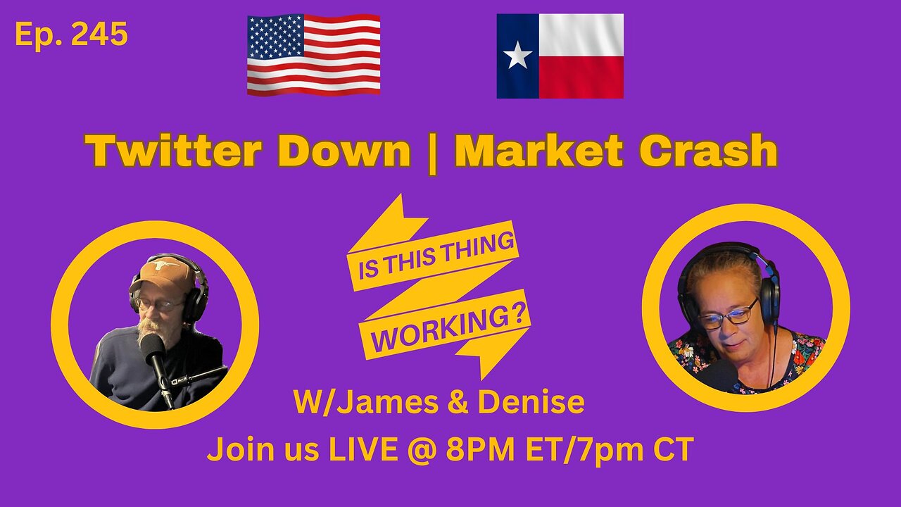 Twitter Down | Market Crash