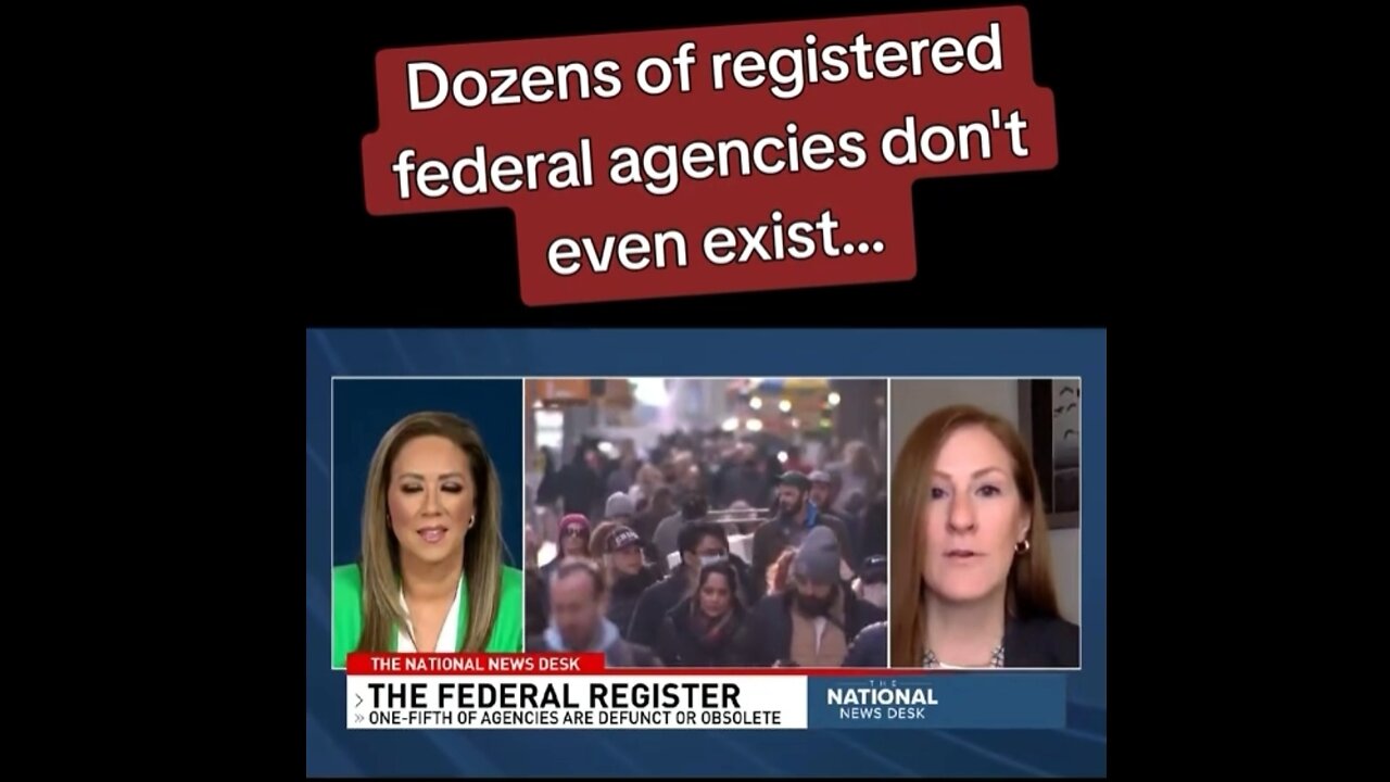 Federal Agencies that don’t exist? Need for DOGE