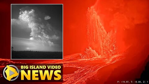 Episode 39 @Kilauea Produces 1400ft Lava Fountains - Heavy Snow And Flooding In The West