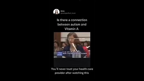 A Connection Between Autism & Vitamin A Depletion