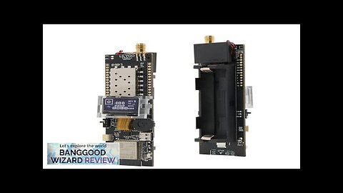 LILYGO® T-TWR ESP32-S3 Development Board Walkie-Talkie Module UHF 400~480MHz VHF134~174MHz Review