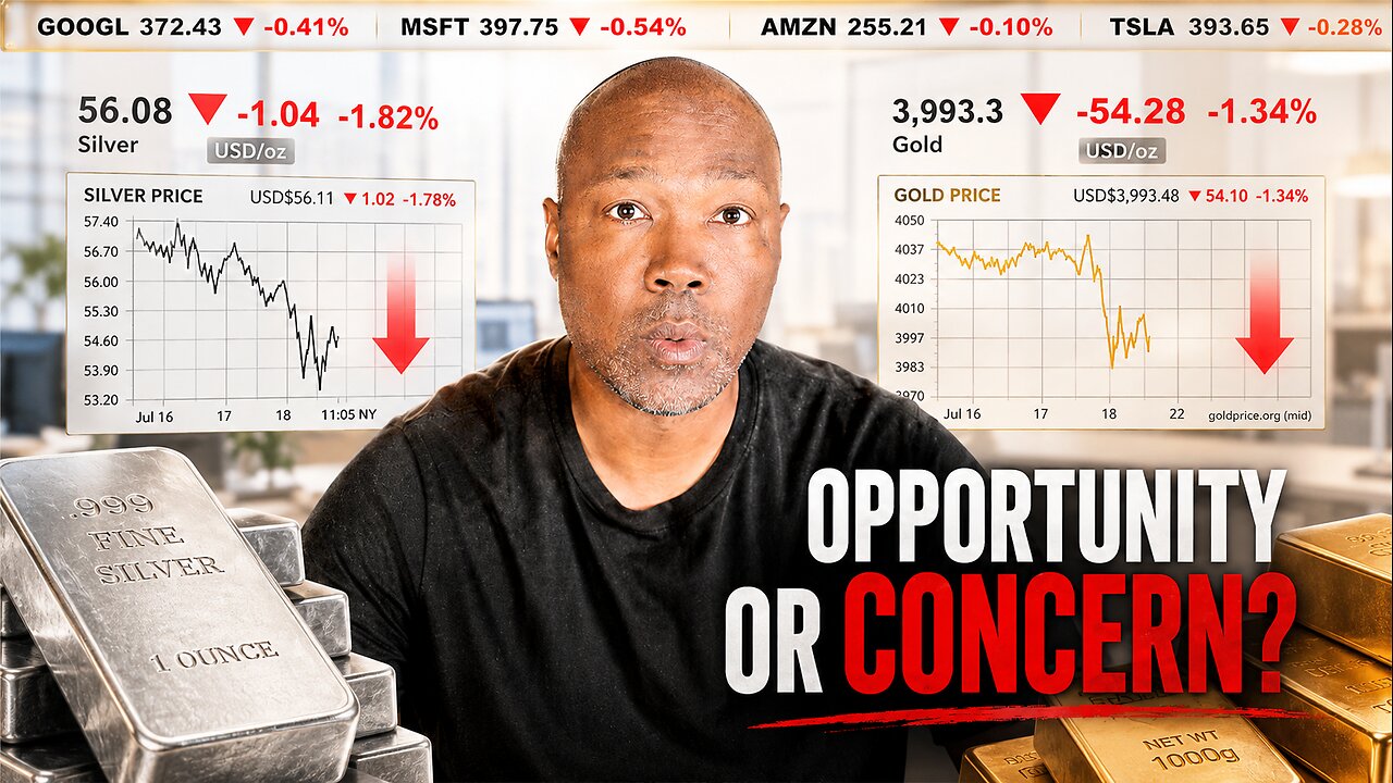 Silver Will Go MUCH Lower? The Crash Thesis Explained