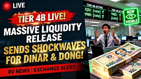 🚨 Tier 4B LIVE! Massive Liquidity Release Sends Shockwaves for Dinar & Dong! 💥 Iraqi Dinar News 2026