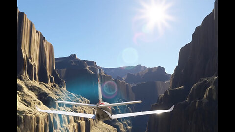 Flying In The Grand Canyon
