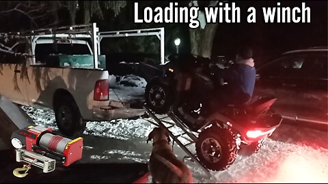 SAFETY first ATV Loading!!