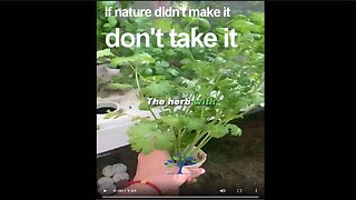 Herbs. If Nature didn't make it then then don't take it.
