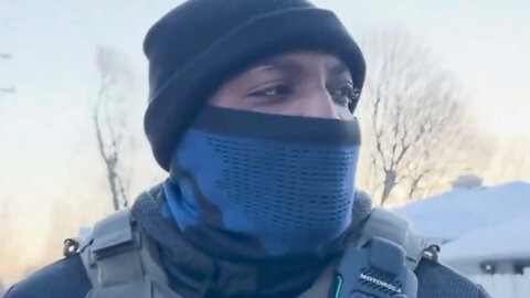 White Anti-ICE Crazies Call Black Officer a "House NI**er"