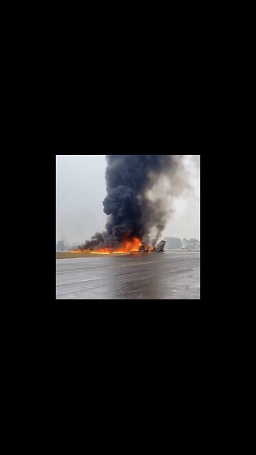 Raw Video: Aftermath Of Plane Crash That Killed NASCAR Driver Greg Biffle And His Family