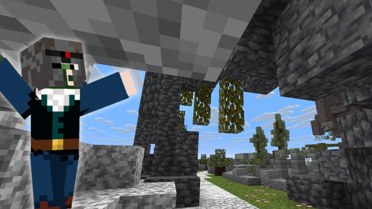 How to Build a Minecraft Rock Garden