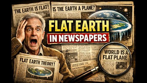 Flat Earth Articles In Newspapers 📰