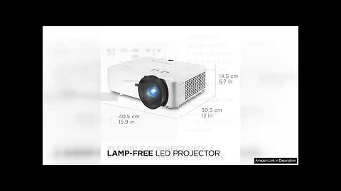 ViewSonic LS921WU 6000 Lumens WUXGA Short Throw Laser Projector for 200 Inch Review