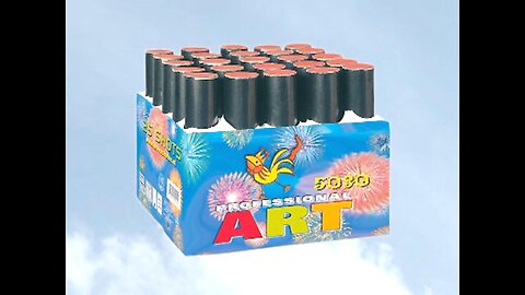BKV - Professional Art - 5030 - 25 Schots Vuurwerk Cake
