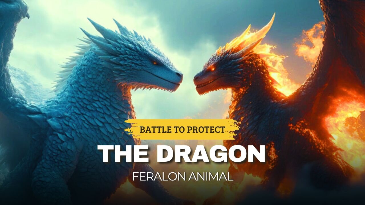 Red Dragon vs. White Dragon – The Ultimate Battle of Fire and Ice