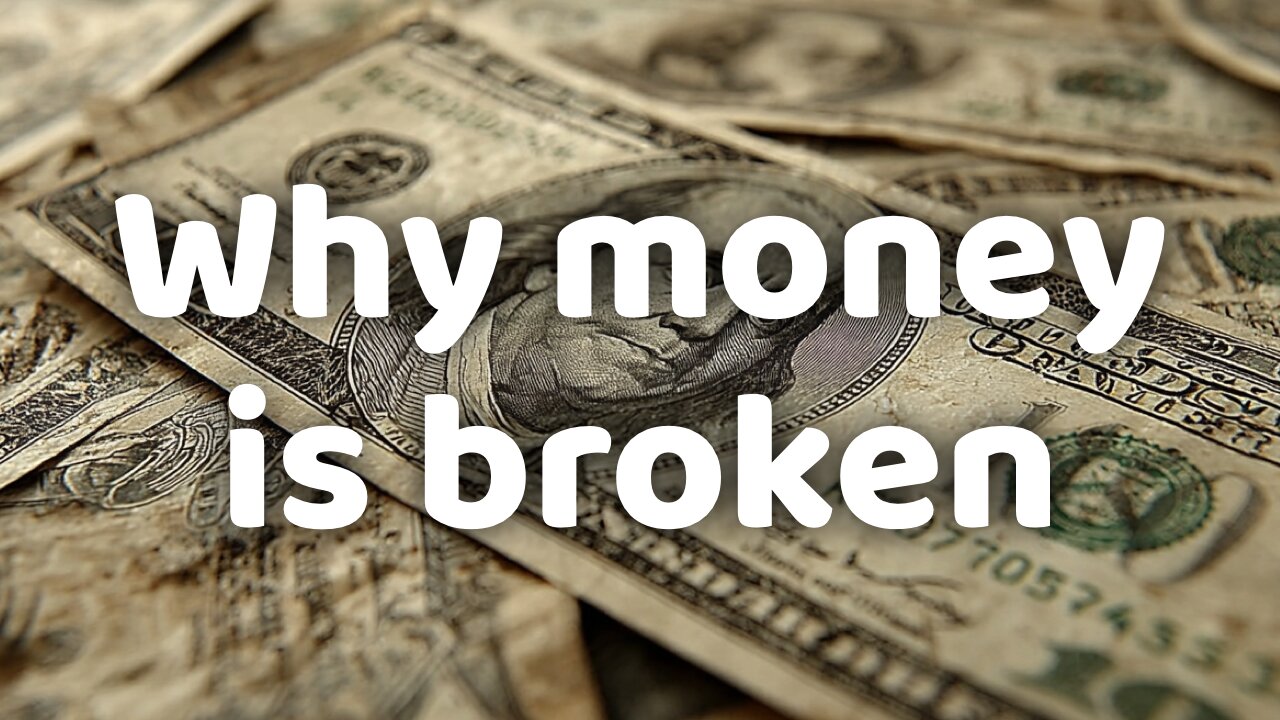 Why money is broken