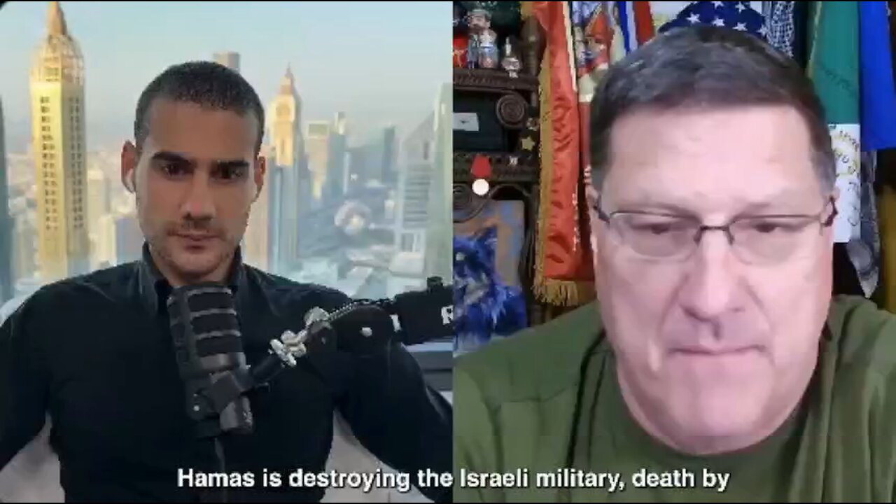 🔊 Scott Ritter: Hamas winning "death by a thousand cuts"