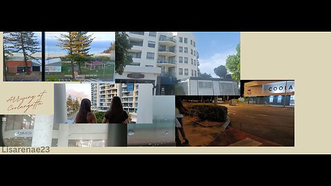 Arriving at Coolangatta