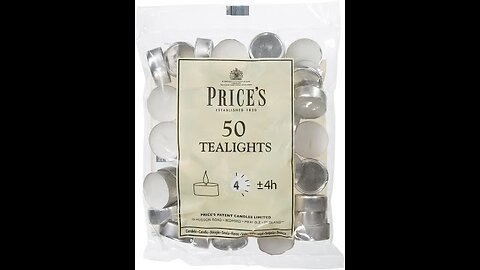 Prices Patent Candles White Tealights Bag Review