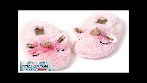 Baby Girls' Cartoon Indoor Anti Slip House Slippers Review