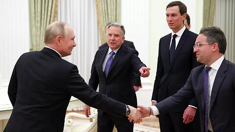 US - Russia Talks / Putin Meets with Steve Witkoff, Jared Kushner, Josh Gruenbaum