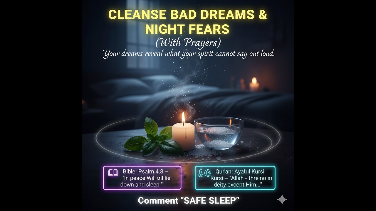 CLEANSE BAD DREAMS & NIGHT FEARS