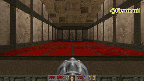 The teleport puzzle on Doom Zero's map 27: The Junction