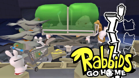 Rabbids Kidnap A Quarantine Patient! Rabbids Go Home Part 2