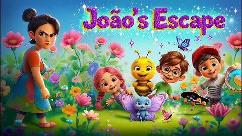 João’s Escape and the Magic Skateboard ✨🚀 | An Unforgettable Adventure in Bebee World!