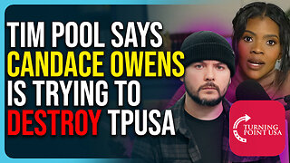 Tim Pool Says Candace Owens Is Trying To Destroy TPUSA