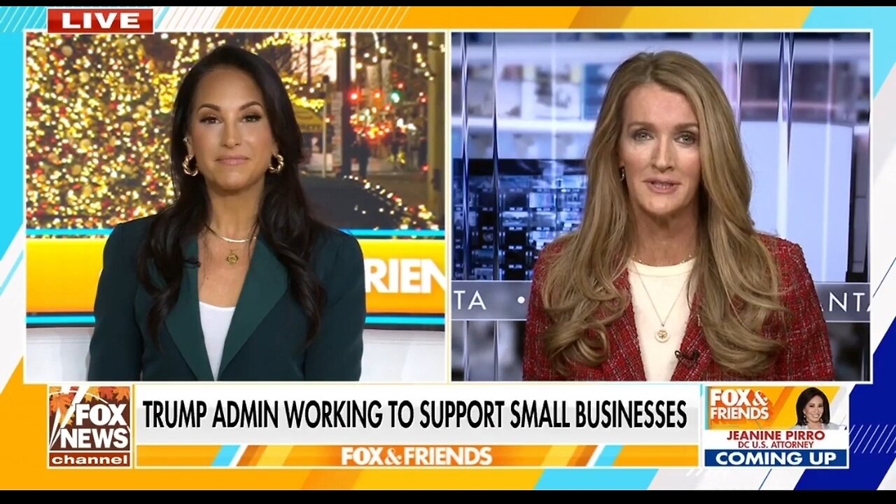 SBA's Kelly Loeffler: Biden DISCOURAGED Work