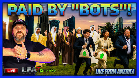 PAID BY "BOTS"! | LIVE FROM AMERICA 11.24.25 11AM