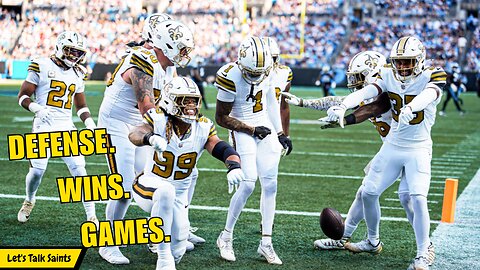 Saints Film Room Week 10: DEFENSE DOMINATES Panthers!