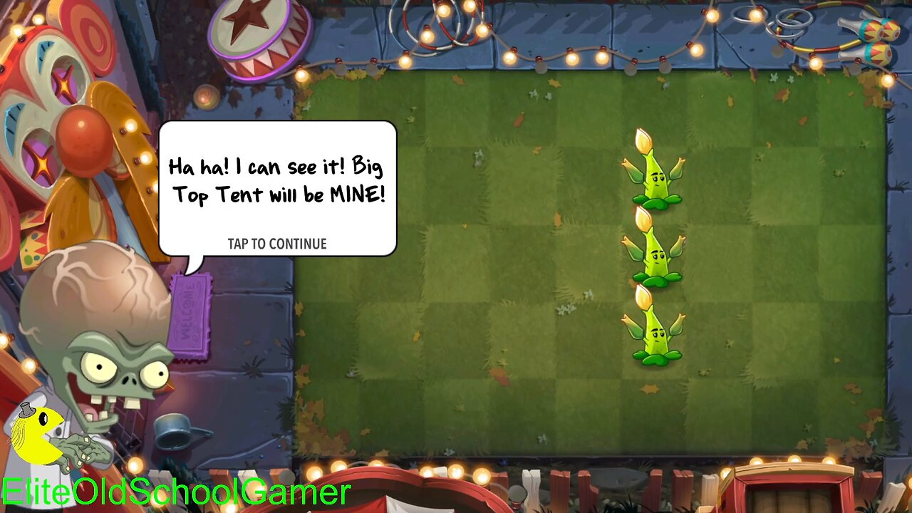 Plants vs Zombies 2 - Thymed Event - Big Top Extravaganza - October 2025