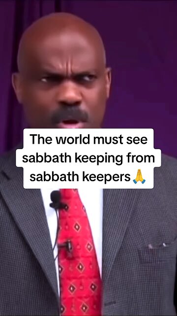 The world must see sabbath keeping from sabbath keepers!