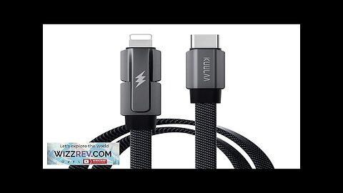 KUULAA KL-X72 PD60W USB-C to USB-C/iP Cable Fast Charging Data Transmission Copper Review