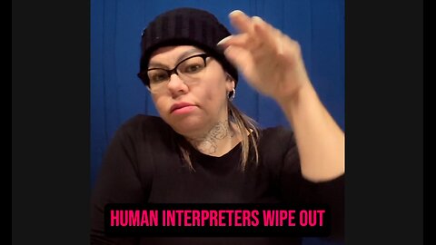 🚨 Interpreters, Be Ready— I’m Gonna Make Sure AI will Take Over Your Jobs 😱 #ASL #deaf #realtalk