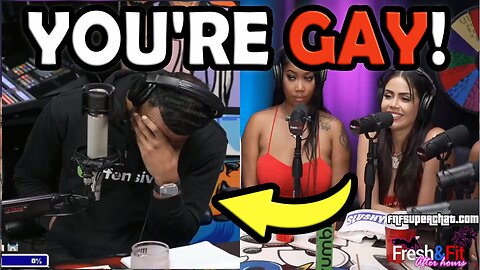 OF Rebecca Called Myron GAY & THIS Happened! Then OF Girl Fight Happened! Fresh & Fit 2/26/25