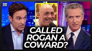 Gavin Newsom Insults Joe Rogan in Desperate Attempt to Get on JRE