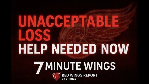 7 Minute Wings: Red Wings Collapse Late in Crushing Shootout Loss