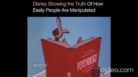 Disney Showing The Truth Of How Easily People Are Manipulated