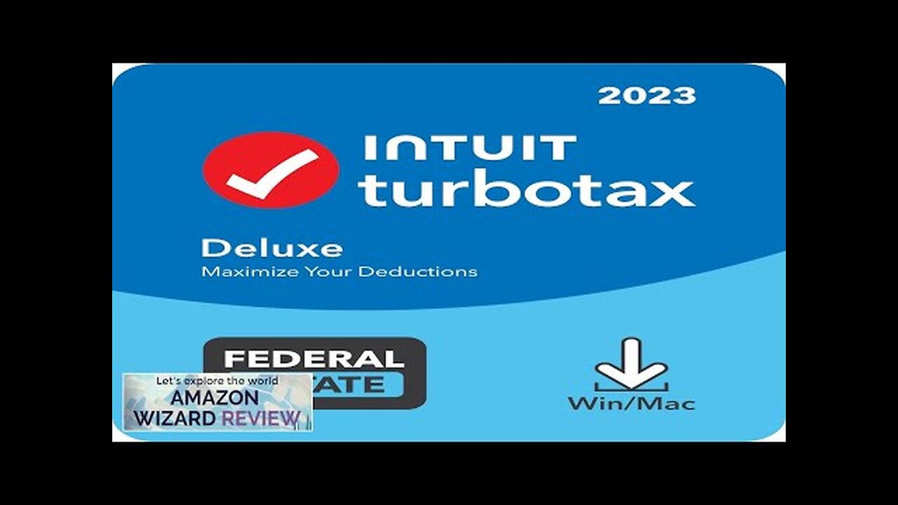 TurboTax Deluxe 2023 Tax Software Federal & State Tax Return Amazon Exclusive Review