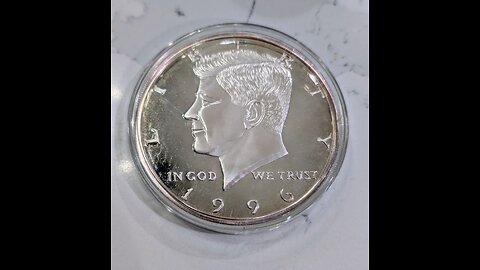 Half Troy Pound Silver Round