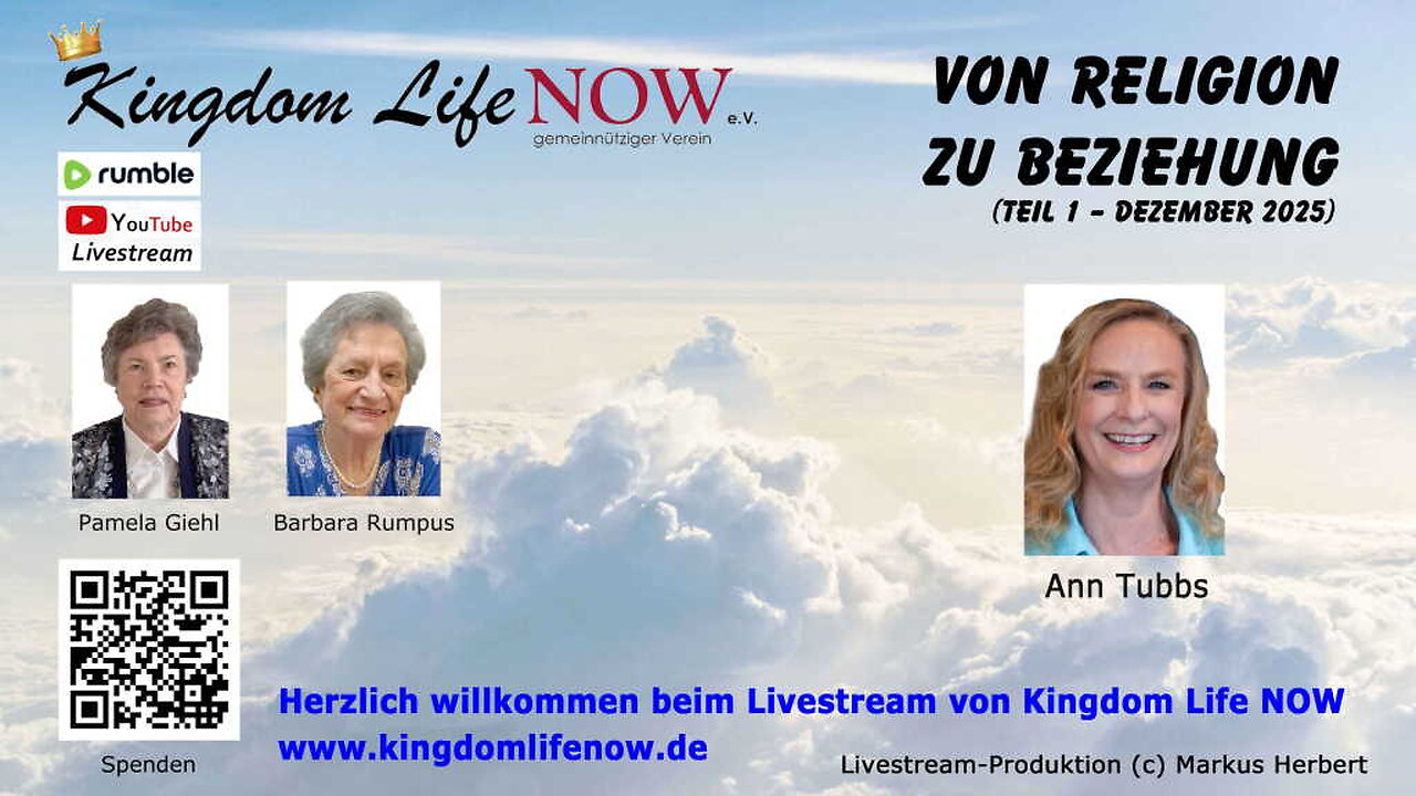 Von Religion zu Beziehung - Ann Tubbs (Teil 1 - Dez. 2025)