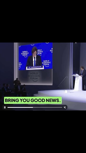 MELE AT THE WEF TALKING ABOUT THE AMERICAS AND LIBERTY