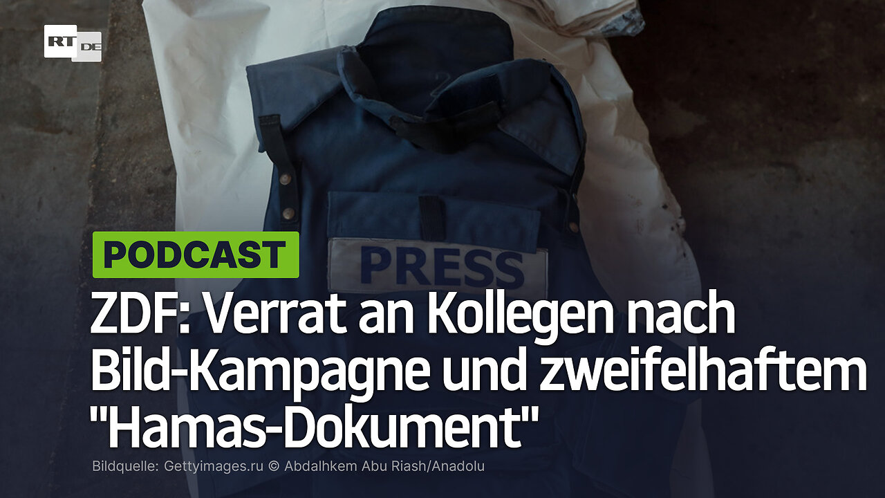 Nach Bild-Kampagne und zweifelhaftem Hamas-Dokument: Wie das ZDF seine Kollegen verrät