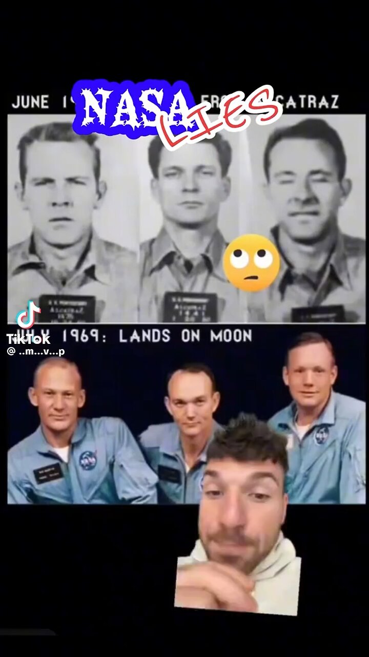 3 Men Escaped From Alcatraz & Reappeared As Astronauts & Went To The Moon?!