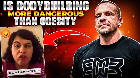 Unfit Woman Claims Bodybuilders Are More Unhealthy Than Obese People